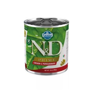 N&d lata prime pollo y granada 285 G