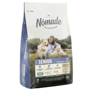 <strong>Nómade</strong> Alimento Premium Seco para Perros, Senior Medianos y Grandes, bolsa de 15 kg
