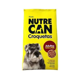 Comida para perros NUTRECAN CROQUETAS ADULTOS x 25 KG