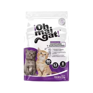 Comida para gatos OHMAIGAT gatitos juguetones x 8 kg