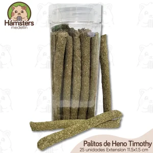 Palillos de Heno Timothy Conejos Cobayas Hamsters