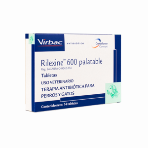 VIRBAC RILEXINE PALATABLE – 600mg