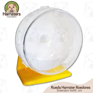 Rueda Hámster 14 CM Carno con Base