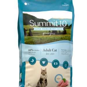 SUMMIT 10 CUIDADO DEL PELO DE GATO ADULTO POLLO FRESCO Y PATATA – 3KG