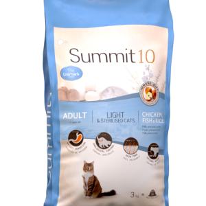 SUMMIT 10 GATO ADULTO ESTERILIZADO RECETA LIGERA – 3KG