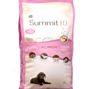 SUMMIT 10 PERRO CACHORRO POLLO Y ARROZ – 3KG