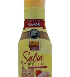 SALSA CASERA GATOS CON SABOR A POLLO 220 ml