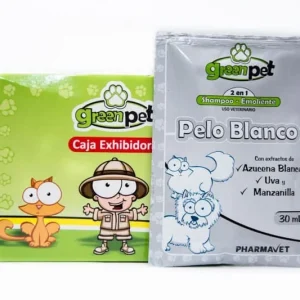 Green Pet Champú Pelo Blanco Sobre