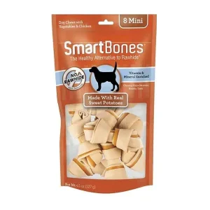 SMARTBONES SWEET POTATO MINI 8PK