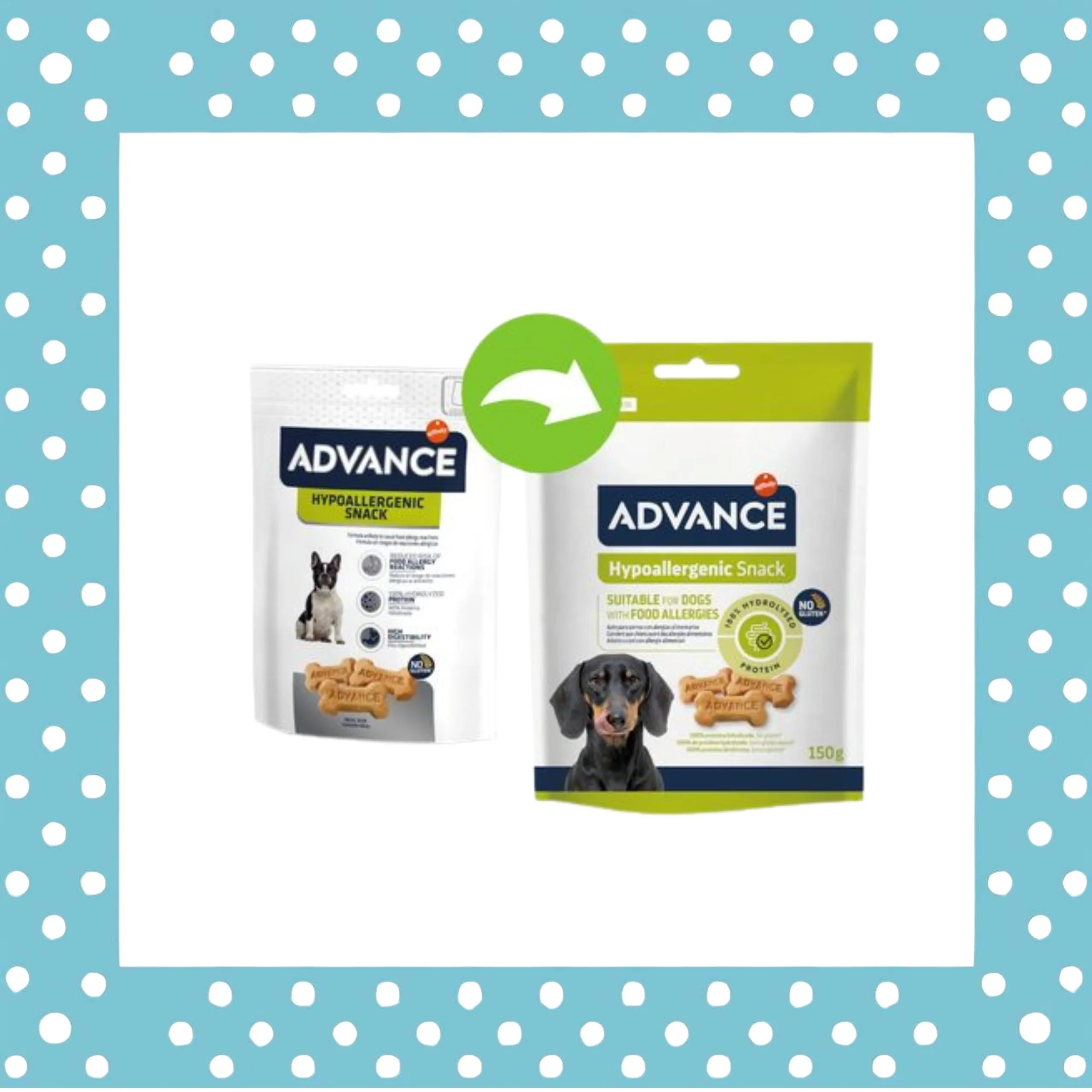 Snacks Hipoalergénicos de Advance (150gr) - Imagen 2