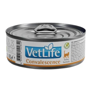 <strong>VetLife</strong> Convalescence, Alimento Húmedo para Gatos Adultos, Recuperación Nutricional y Convalescencia, lata de 85 gr