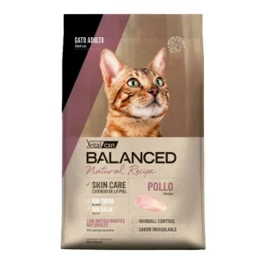<strong>Vital Can Balanced</strong> Receta Natural de Pollo, Alimento Seco para Gatos, Monoproteico, bolsa de 3 kg