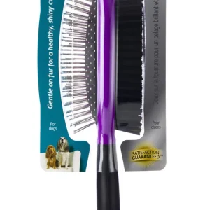 <strong>Hartz</strong> Groomer’s Best Combo Brush, Cepillo de Cuerda y Acero para Gatos y Perros Pequeños, 2 en 1