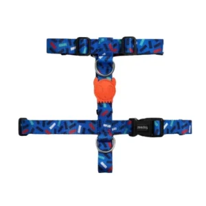<strong>Zee.Dog</strong> Atlanta, Arnés en H para Perros, Azul, Tallas M