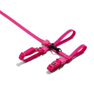ZeeCat Pink Led Harnnes + Leash Set