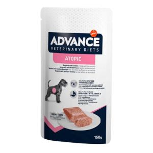 POUCH ADVANCE VETERINARY DIETS DOG ATOPIC – 150GR