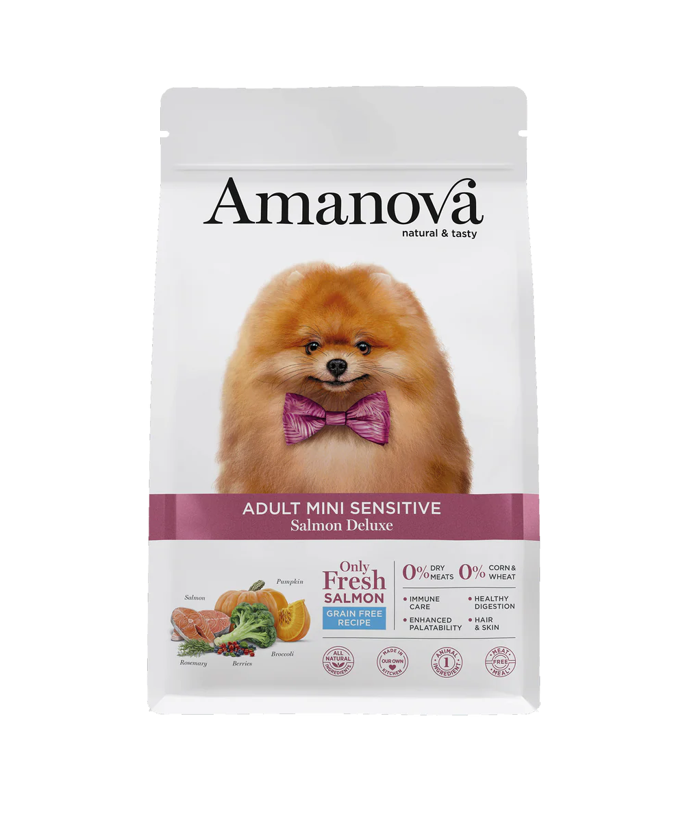 Amanova Adult Sensitive Salmón Deluxe mini