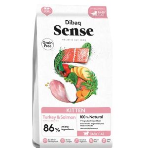 Dibaq Sense Kitten Salmon y Pavo 1,5 Kg