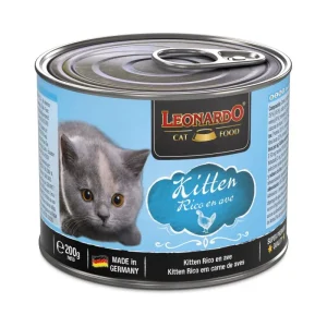 LEONARDO Kitten Rico en pollo 200g