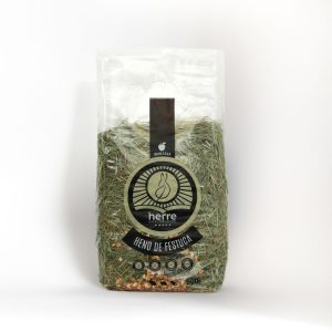 Heno de Festuca Extra Verde con Manzana