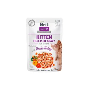 Brit Care Kitten Fillets In Gravy Sachet 85 g