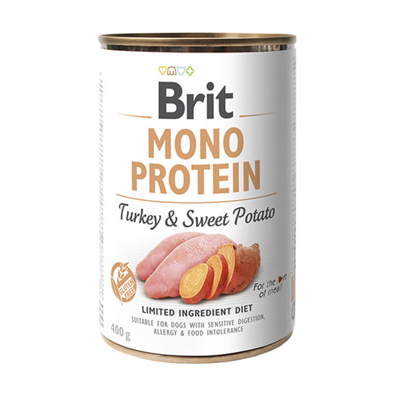 Mono protein turkey & sweet potato 400gr