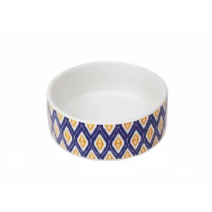 BRNX PLATO CERAMICA VINTAGE AZUL