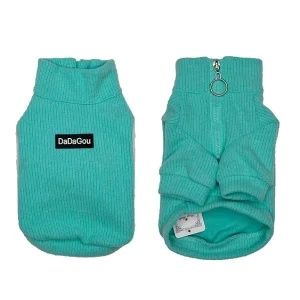 CHALECO LISO CELESTE