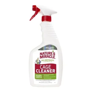 <strong>Nature’s Miracle</strong> Cage Cleaner, Limpiador de Jaulas para Animales Pequeños, Spray 709 ml