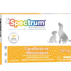 Ciprofloxacina + Metronidazol 700 mg – 20 tabletas