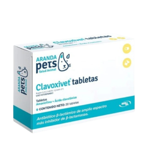 CLAVOXIVET CAJA 20 TAB / 700mg-c/u