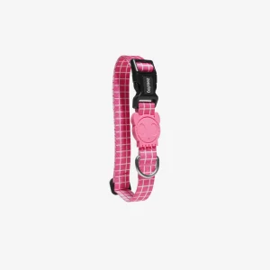 <strong>Zee.Dog</strong> Pink Wave, Collar Ajustable de Polyester para Perros, Tallas: XS, S, M, L