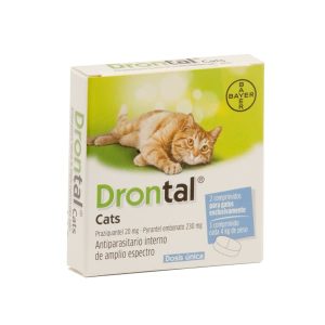 Drontal Cats 1 comp para 4 kg