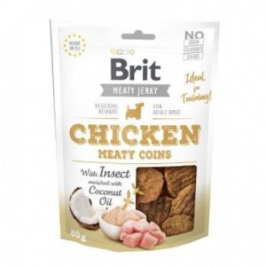 Brit Jerky Insect Meat Coins 80 Gr