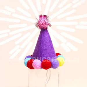 Gorrito cumpleaños mascotas