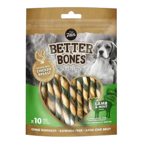 Better Bones Twists Zeus Cordero y Menta – 10 Uni