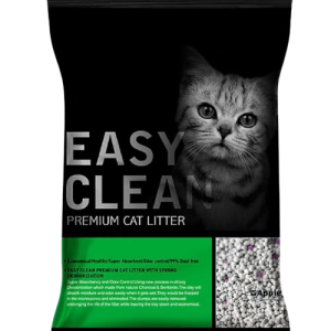 Arena para gato – Easy Clean 8Kg (Manzana, Limón, Lavanda o Bebé)