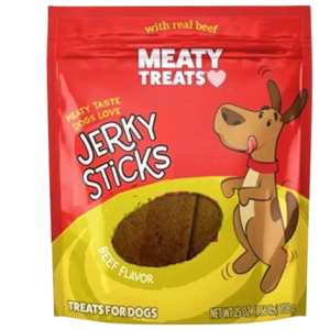 MEATY TREATS JERKY STICKS- CARNE  2.5oz