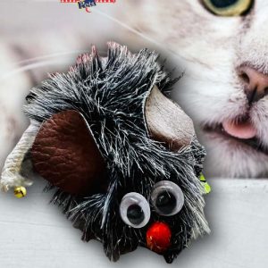 Peluche Ratón peludo mediano