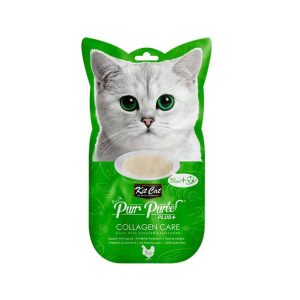 Kit Cat purr Puree Plus Collagen Care Chicken