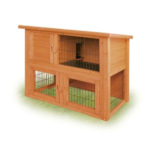 Caseta dúplex para conejos