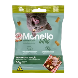 MONELLO BITES GATOS – SALUD BUCAL 80gr
