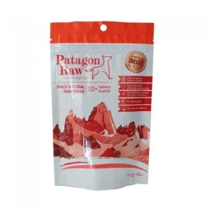<strong>Patagon Raw</strong> 100% Salmón Austral, Snack para Perros, Charqui de Salmón Austral, bolsa de 40 gr