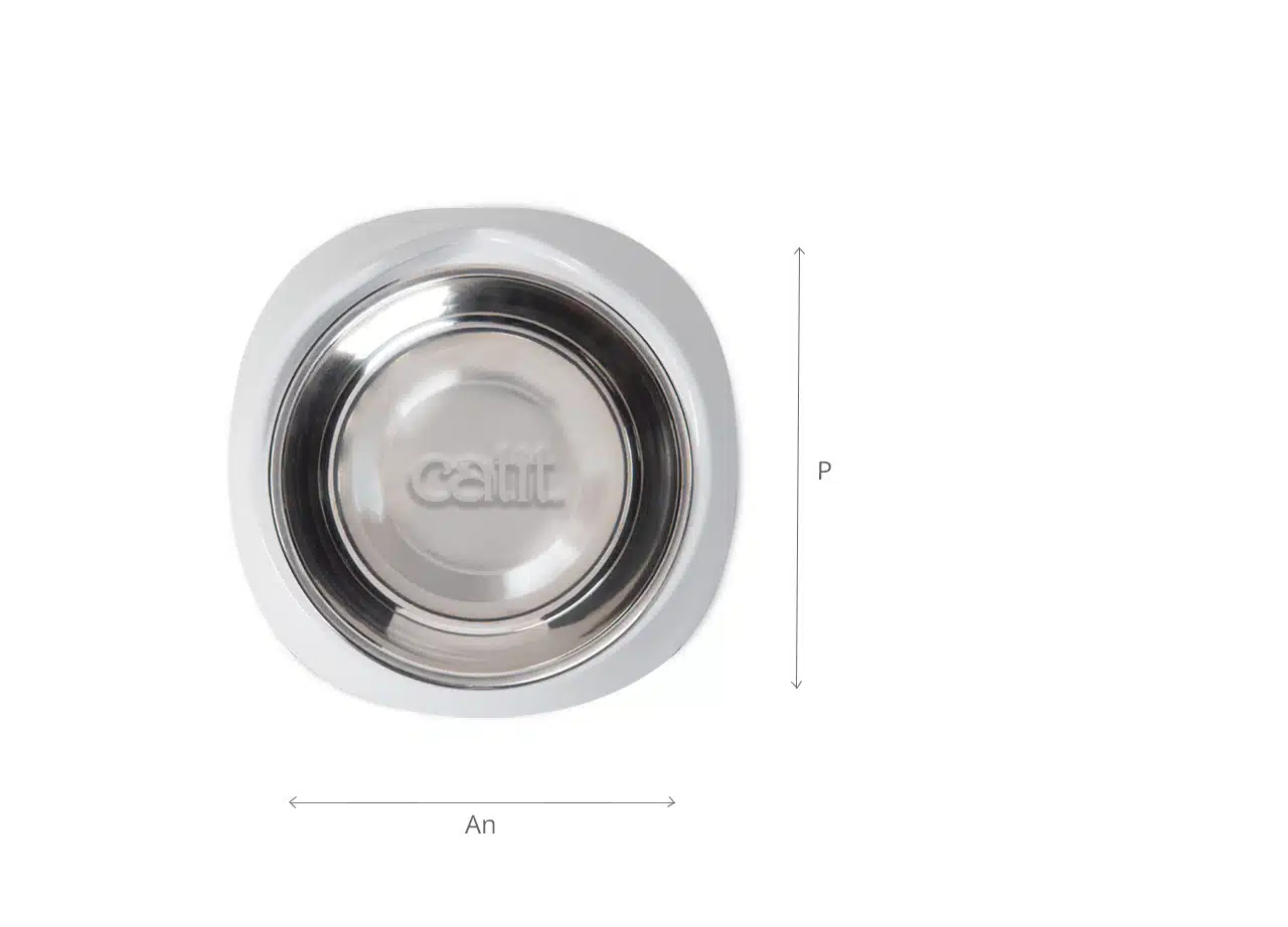 Catit Pixi Plato individual borde bajo - Imagen 4