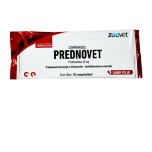 PREDNOVET 20mg (Blister 10 Comprimidos)