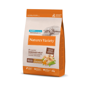 Nature’s Variety Puppy med/maxi Pollo campero