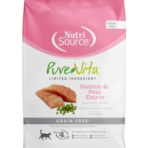 Nutri Source Pure Vita Gato Salmon y guisantes 12lbs