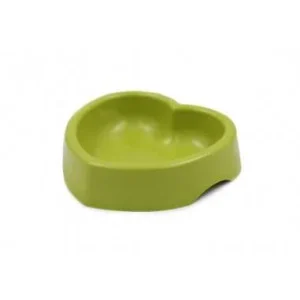 HEY! PLATO BAMBOO FORMA DE CORAZON VERDE