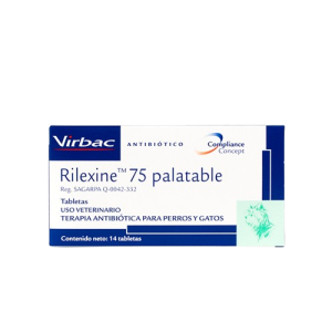 VIRBAC RILEXINE PALATABLE – 75mg