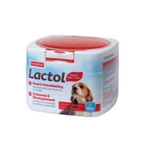 <strong>Beaphar</strong> Lactol Puppy Milk, Sustituto Lácteo Completo en Polvo para Cachorros, pote de 250 gr